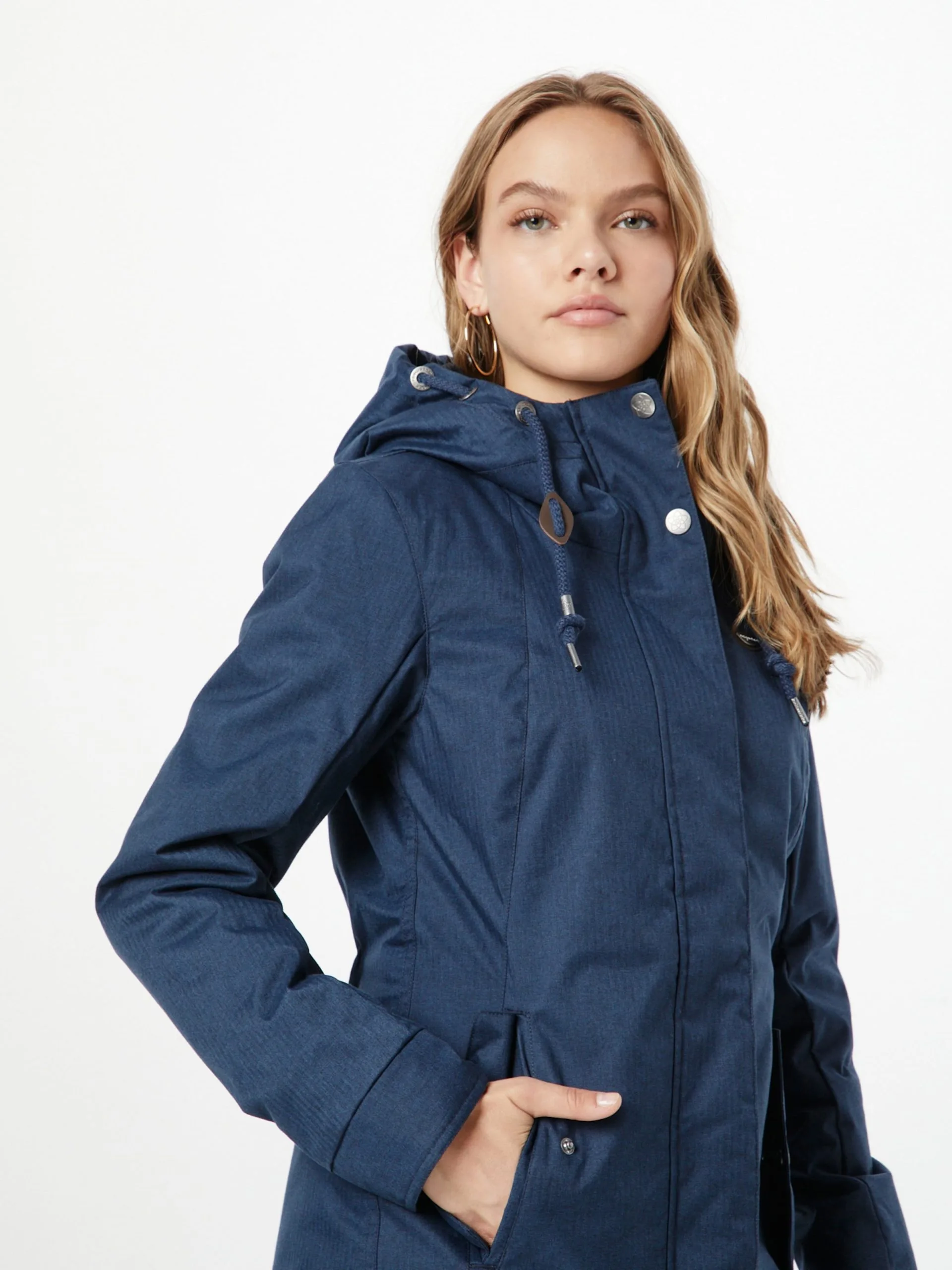 Ragwear Parkas Tussenparka MONADDE Dames Navy 2 Ragwear Parkas Tussenparka MONADDE Dames Navy - Image 2