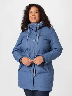 Parkas Tussenparka CANNY Dames Smoky Blue -Ragwear Verkoop c9dbb5d90237ce0cac1c704c86de1c27