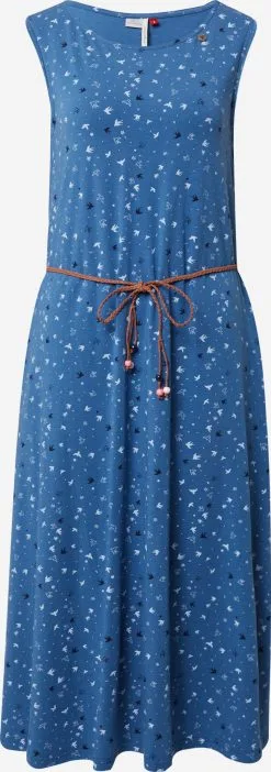Ragwear Zomerjurken Zomerjurk Stepnie Dames Blauw