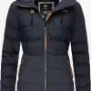 Ragwear Winterjassen Winterjas Quantic Dames Marine