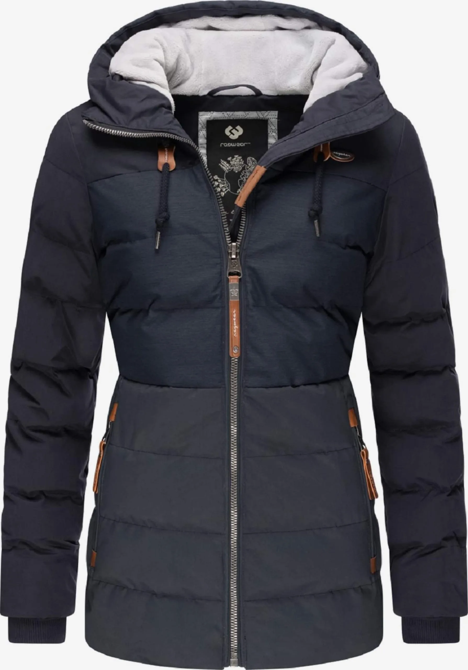 Ragwear Winterjassen Winterjas Quantic Dames Marine 1 Ragwear Winterjassen Winterjas Quantic Dames Marine