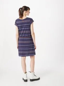 Ragwear Jerseyjurken Jurk VERBY Dames Marine / Indigo -Ragwear Verkoop cec4ce7e7dbada6cb6390c2460ffe7ad