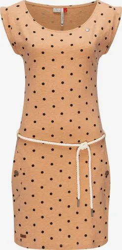 Ragwear Zomerjurken Zomerjurk Dames Lichtbruin