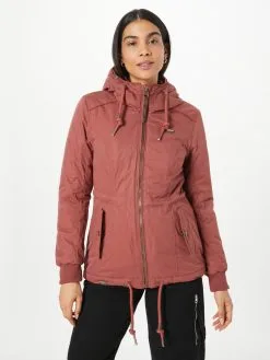 Ragwear Parkas Tussenparka DANKA Dames Pastelrood -Ragwear Verkoop d4f619c8028a968c752fd5bb7a2f5b5c
