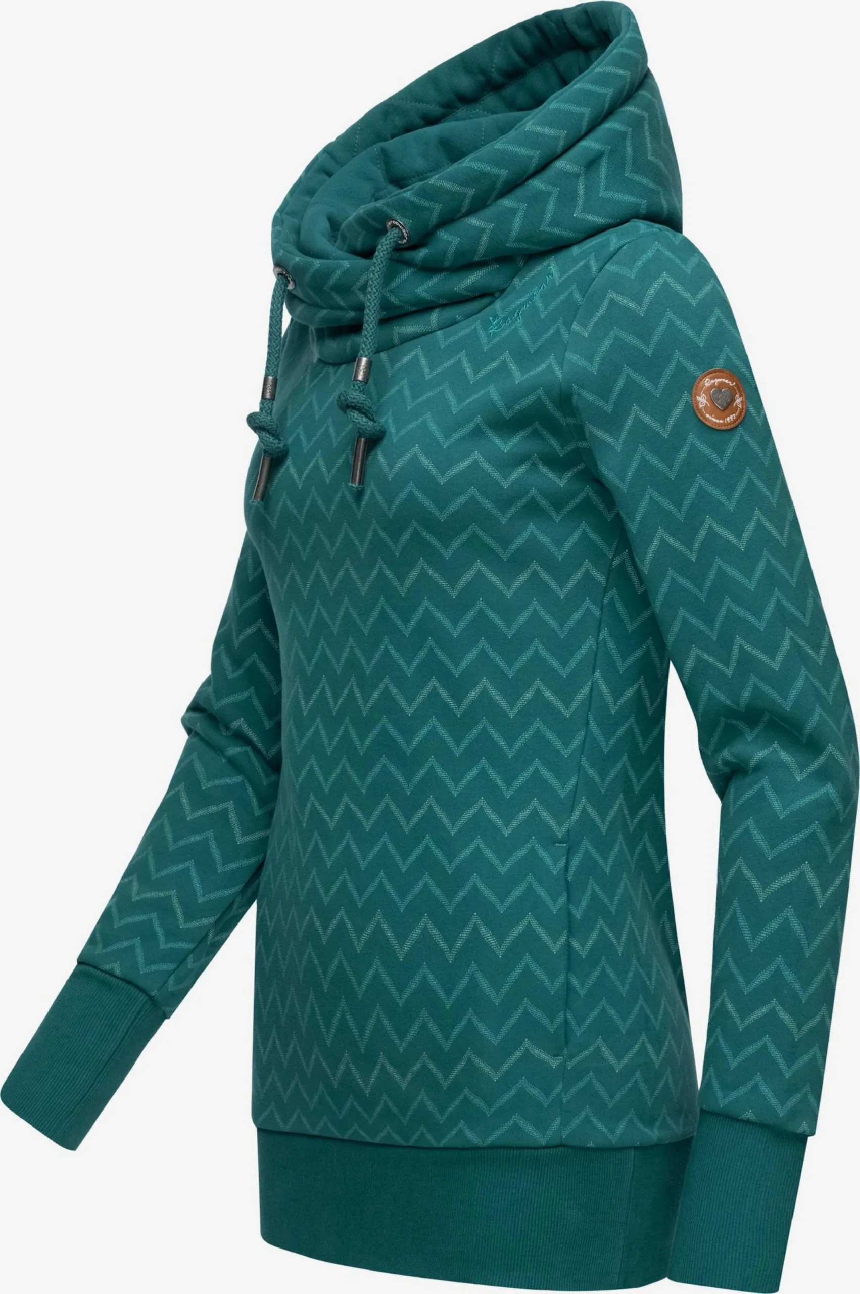 Ragwear Hoodies Sweatshirt Dames Blauw 2 Ragwear Hoodies Sweatshirt Dames Blauw - Image 2