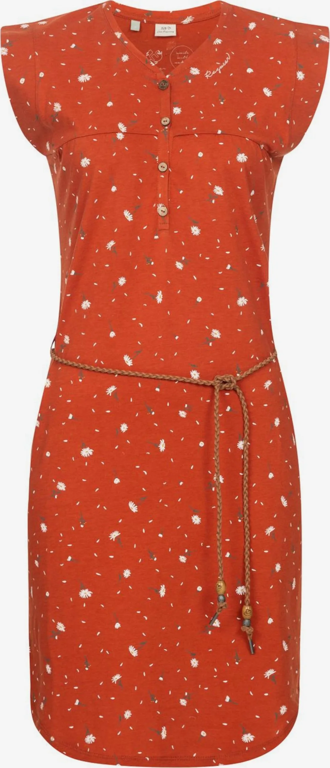 Ragwear Zomerjurken Zomerjurk Zofka Dames Roestbruin / Brokaat 1 Ragwear Zomerjurken Zomerjurk Zofka Dames Roestbruin / Brokaat