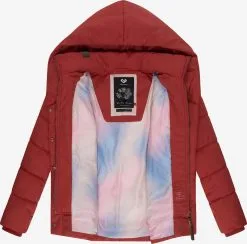 Ragwear Winterjassen Winterjas Natesa Dames Rood -Ragwear Verkoop dee968b90d953de58a97761e7bf02766