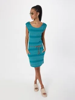 Ragwear Jerseyjurken Jurk CHEGO Dames Lichtblauw / Donkerblauw -Ragwear Verkoop dfbc12ecbb4a6eb5f91f28e87e8143ac