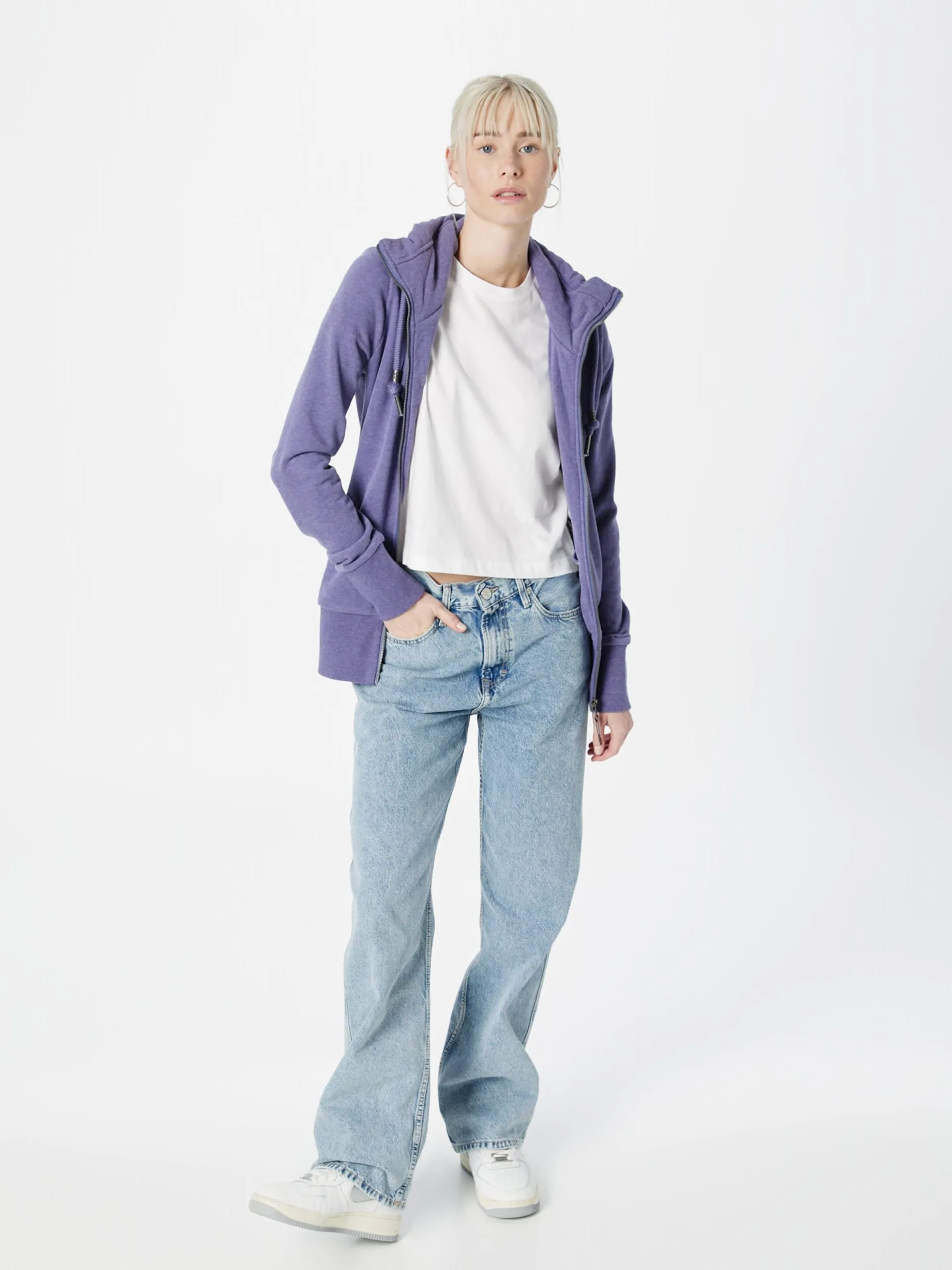 Ragwear Sweatvesten Sweatvest RYLIE Dames Donkerblauw 5 Ragwear Sweatvesten Sweatvest RYLIE Dames Donkerblauw - Image 5