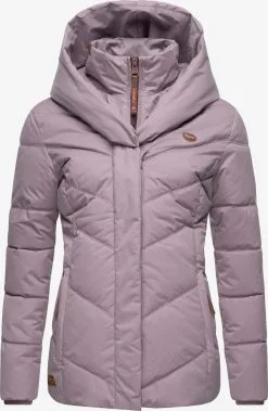 Ragwear Winterjassen Winterjas Natesa Dames Lavendel