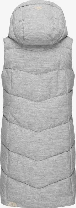 Ragwear Bodywarmers Bodywarmer Pavla Dames Grijs Gemêleerd -Ragwear Verkoop e308a01004cdbc42fe1a777a0c4ed6a9