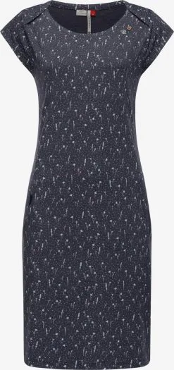 Ragwear Zomerjurken Zomerjurk Rivan Dames Smoky Blue / Nachtblauw