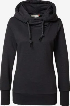 Ragwear Hoodies Sweatshirt GRIPY BOLD Dames Zwart Gemêleerd