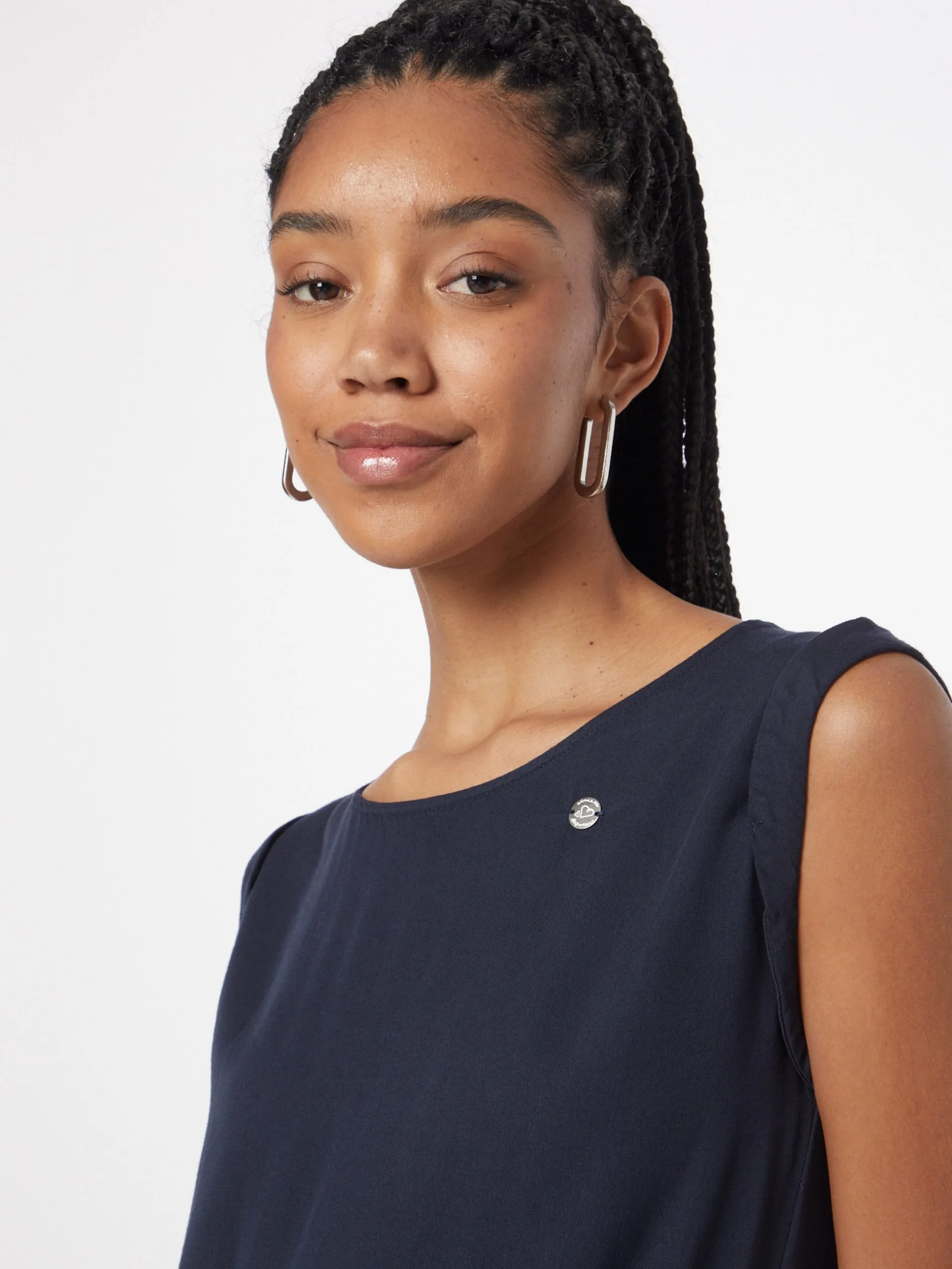 Ragwear Jerseyjurken Jurk MASCARPONE Dames Navy 2 Ragwear Jerseyjurken Jurk MASCARPONE Dames Navy - Image 2