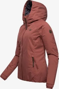 Ragwear Outdoor Jassen Functionele Jas Dizzie Dames Roestbruin -Ragwear Verkoop e778b49fb23015b0559c9807bd102624