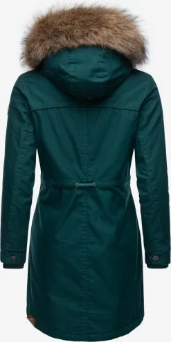 Ragwear Parkas Winterparka Tawny Dames Donkergroen -Ragwear Verkoop e78debe1eec5198423e9981b4655a419
