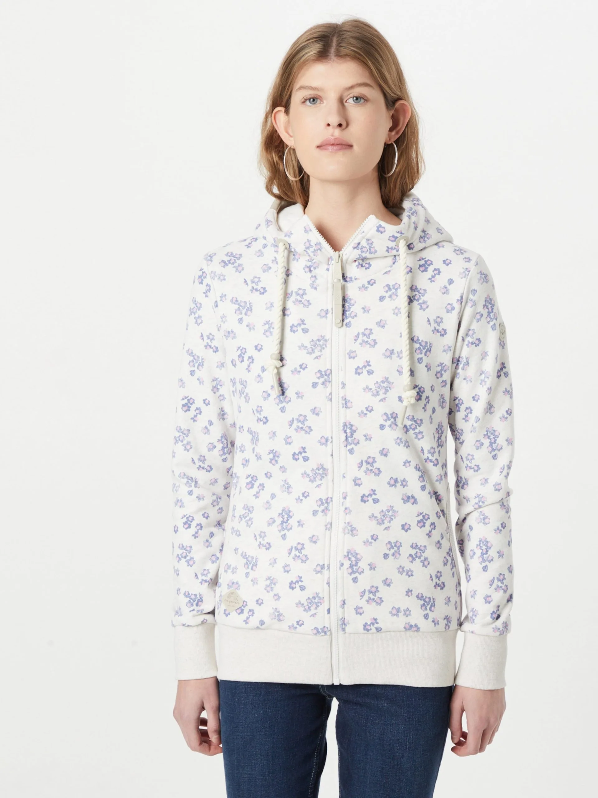 Ragwear Sweatvesten Sweatvest Dames Wolwit 3 Ragwear Sweatvesten Sweatvest Dames Wolwit - Image 3