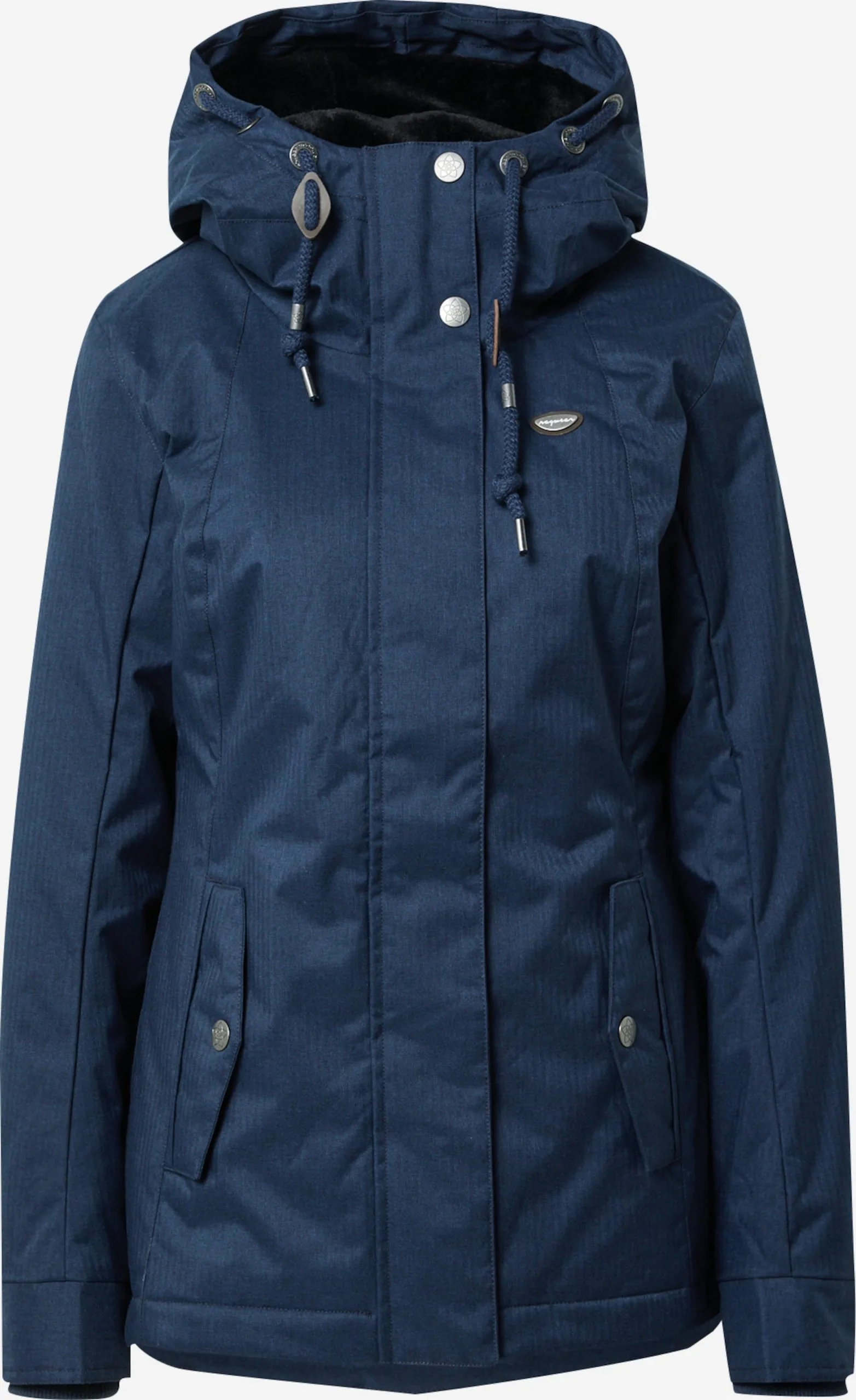 Ragwear Parkas Tussenparka MONADDE Dames Navy 1 Ragwear Parkas Tussenparka MONADDE Dames Navy