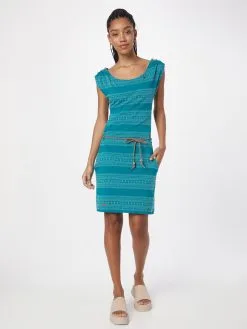 Ragwear Jerseyjurken Jurk CHEGO Dames Lichtblauw / Donkerblauw -Ragwear Verkoop e8d62fe6b1a77ab43fb537c274697166