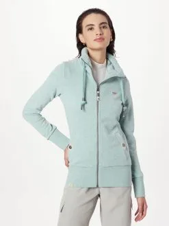 Ragwear Sweatvesten Sweatvest RYLIE Dames Aqua -Ragwear Verkoop e905cc93203c17fa8bcc77b8cc1082b8