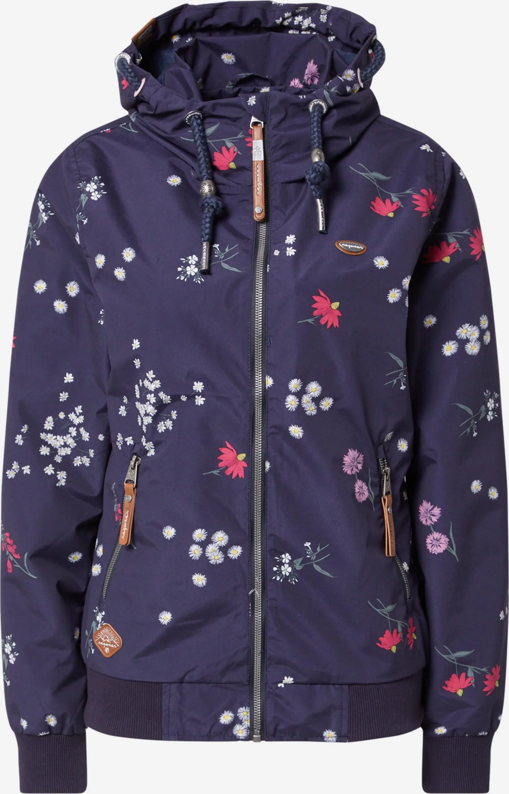 Ragwear Tussenjassen Tussenjas NUGGIE Dames Navy 1 Ragwear Tussenjassen Tussenjas NUGGIE Dames Navy