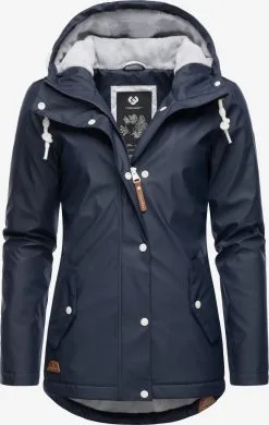 Ragwear Winterjassen Winterjas Marge Dames Navy -Ragwear Verkoop eaa2d5356d2a155dc453b1a643f33394