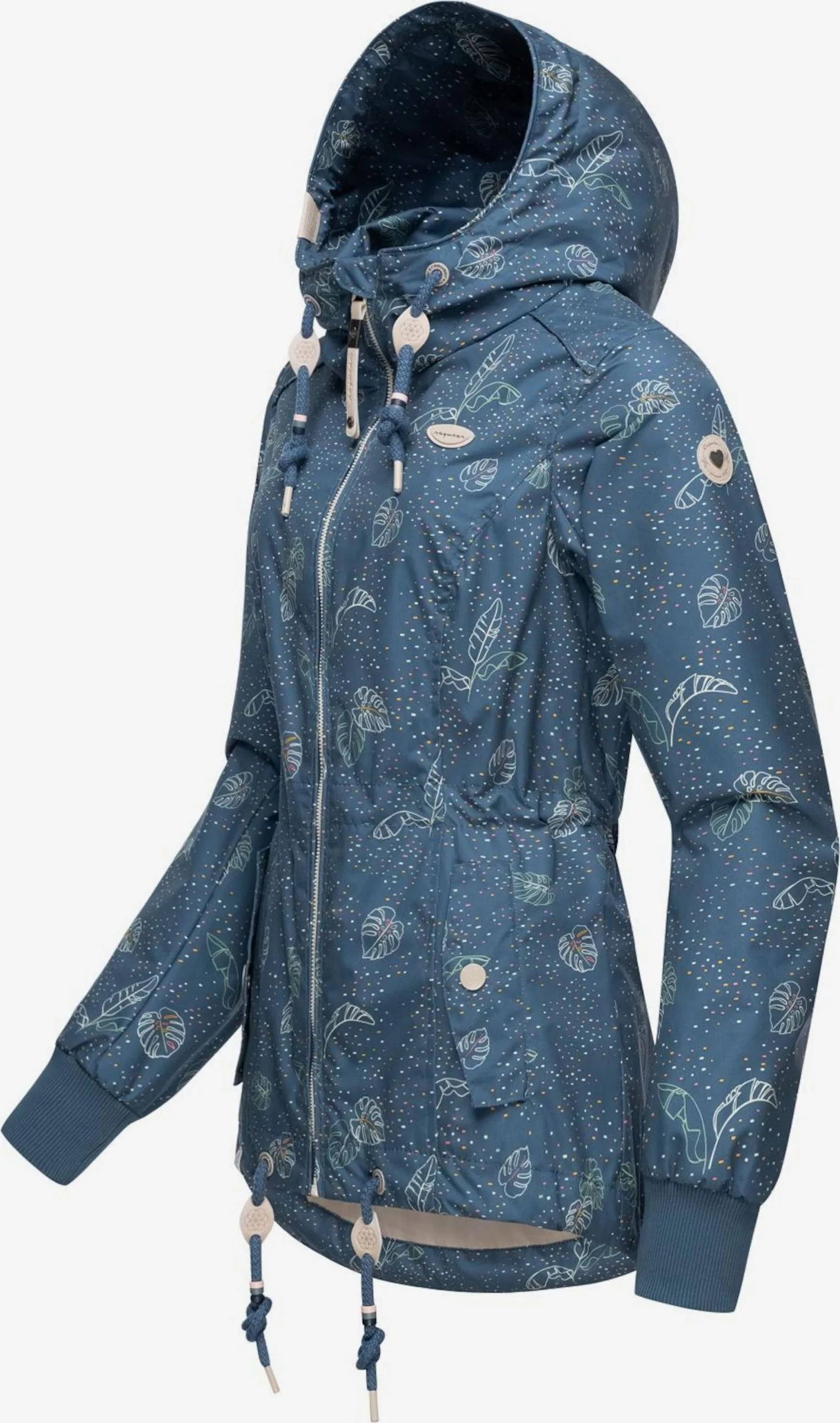 Ragwear Outdoor Jassen Functionele Jas Danka Dames Pastelblauw 2 Ragwear Outdoor Jassen Functionele Jas Danka Dames Pastelblauw - Image 2
