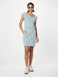 Ragwear Jerseyjurken Jurk TAGG Dames Blauw / Aqua 9 Ragwear Jerseyjurken Jurk TAGG Dames Blauw / Aqua -Ragwear Verkoop eb16a4f1cf565a8ac073ae888726d2ac