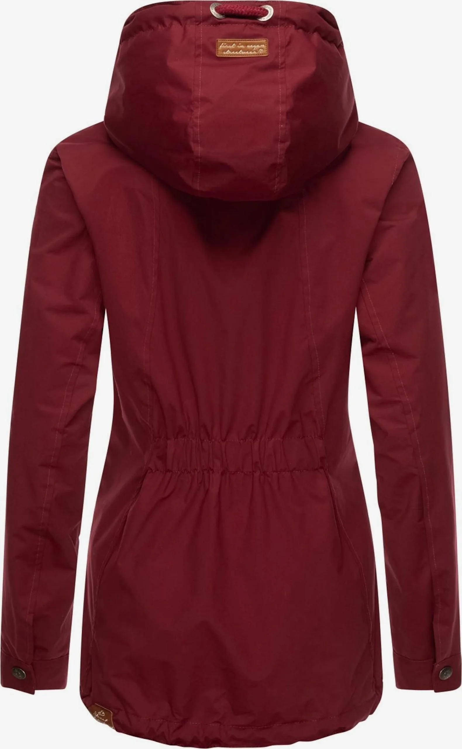 Ragwear Outdoor Jassen Functionele Jas Zuzka Dames Kersrood 3 Ragwear Outdoor Jassen Functionele Jas Zuzka Dames Kersrood - Image 3