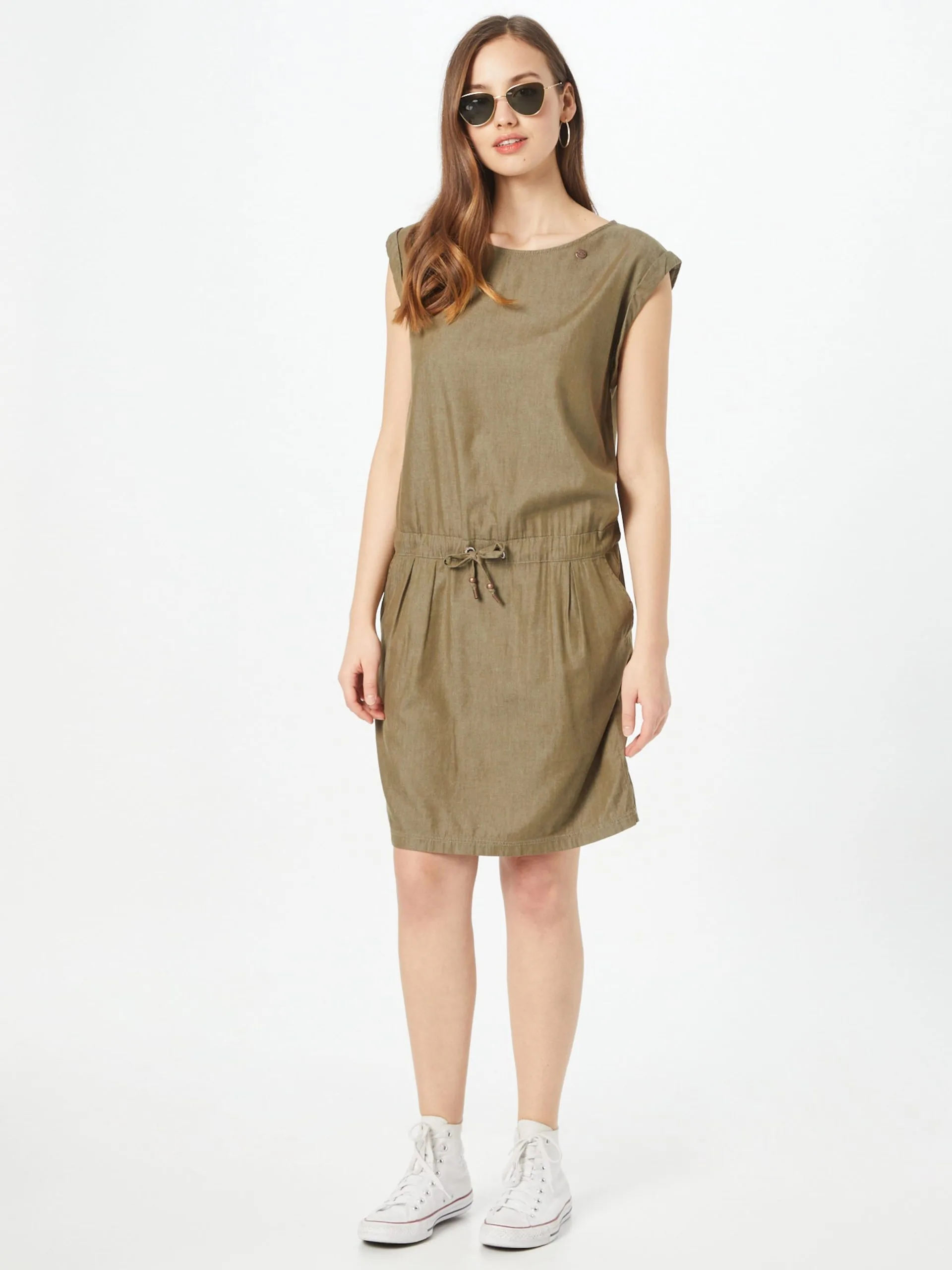 Ragwear Zomerjurken Zomerjurk MASCARPONE Dames Olijfgroen 5 Ragwear Zomerjurken Zomerjurk MASCARPONE Dames Olijfgroen - Image 5