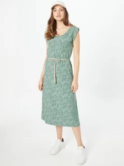 Ragwear Zomerjurken Zomerjurk TAG Dames Groen -Ragwear Verkoop f0665ec8f1bf5d392b250d3bc73672c8