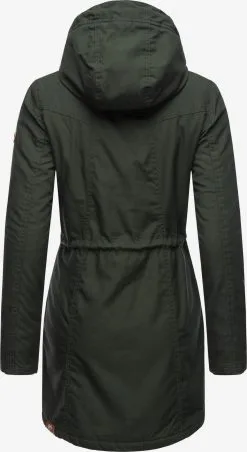 Ragwear Parkas Winterparka Elsie Dames Donkergroen -Ragwear Verkoop f1a1f2e702504e8cee31af6977b96ee3