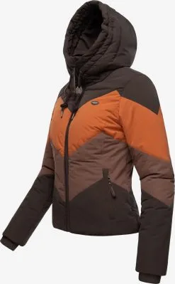 Ragwear Outdoor Jassen Functionele Jas Novva Dames Bruin / Donkerbruin -Ragwear Verkoop f1f4fa0b0d6a4b1388b39ac7833e08a6