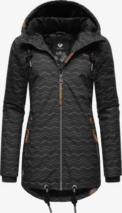 Ragwear Outdoor Jassen Functionele Jas Zuzka Dames Zwart