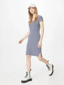 Ragwear Jerseyjurken Jurk Kimber Dames Navy -Ragwear Verkoop f38d22f2088a9dbf7f25ac68438dc380