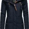 Ragwear Parkas Winterparka Tawny Dames Navy