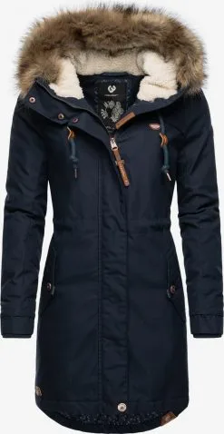 Ragwear Parkas Winterparka Tawny Dames Navy
