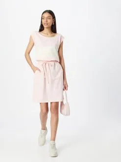 Ragwear Jerseyjurken Jurk TARAYA Dames Pastelroze -Ragwear Verkoop f4573180d85221bb11544248cefd0b08