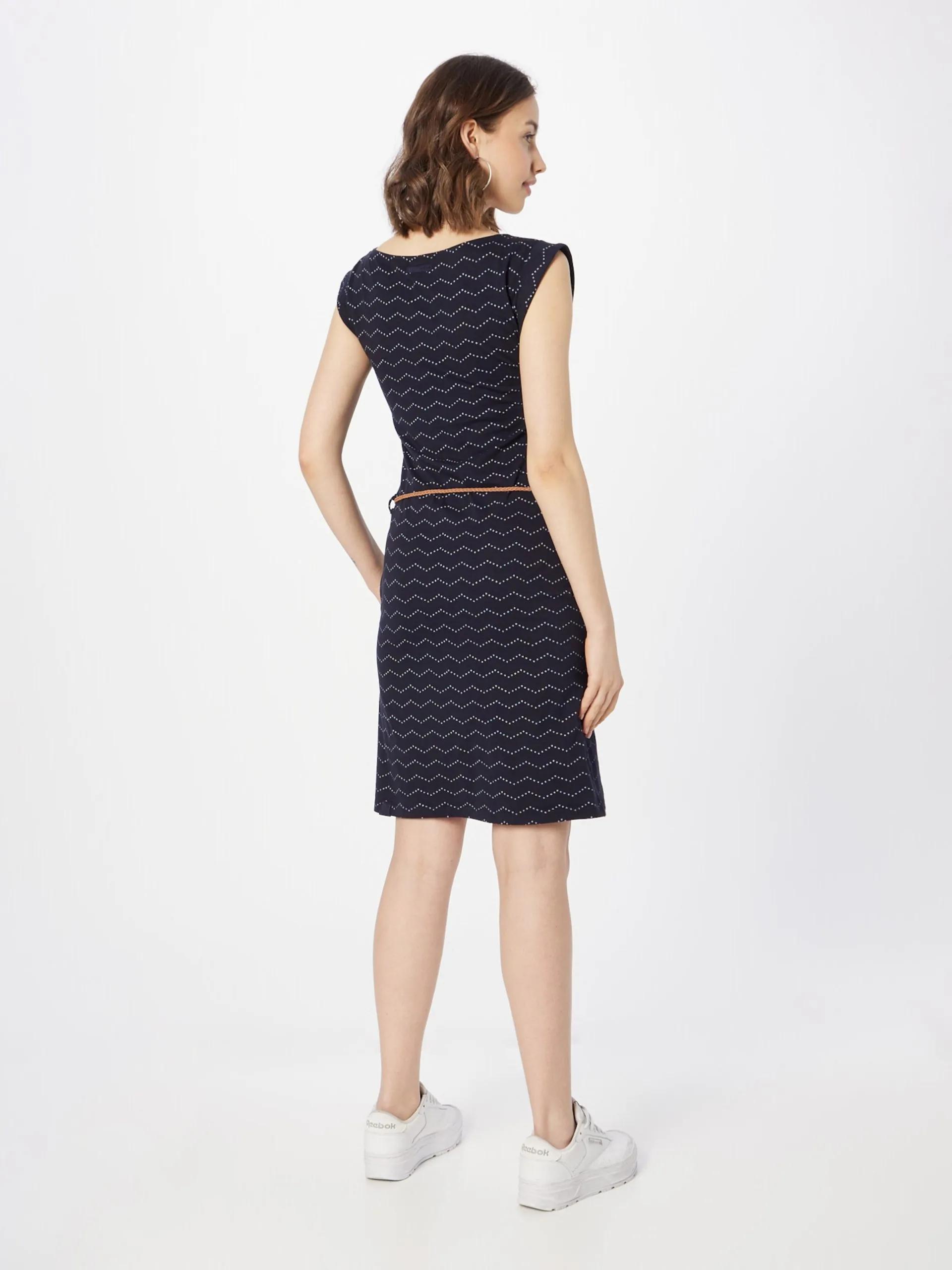 Ragwear Jerseyjurken Jurk Tagg Dames Nachtblauw 4 Ragwear Jerseyjurken Jurk Tagg Dames Nachtblauw - Image 4