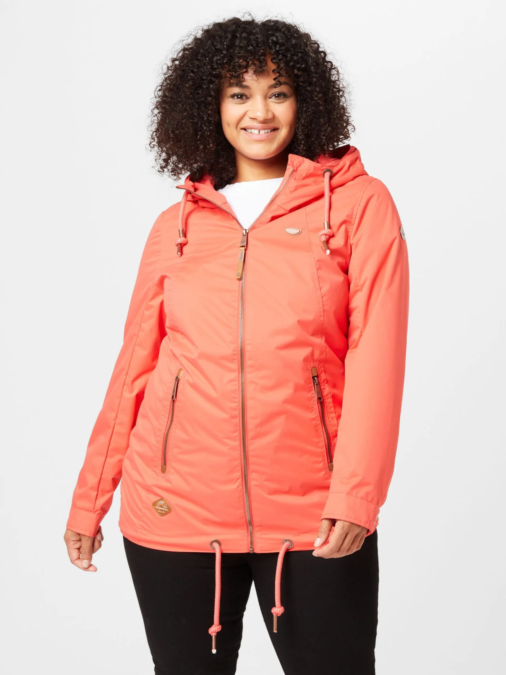 Tussenjassen Tussenjas ZUZKA Dames Knalrood 3 Tussenjassen Tussenjas ZUZKA Dames Knalrood - Image 3