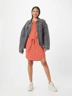 Ragwear Jerseyjurken Jurk ZOFKA Dames Roestbruin -Ragwear Verkoop f81e297cb8f61bd0602e3a233a3ac6f5