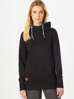 Ragwear Hoodies Sweatshirt Dames Zwart 7 Ragwear Hoodies Sweatshirt Dames Zwart -Ragwear Verkoop f9c491dbd6c1df993452bb926acf3752