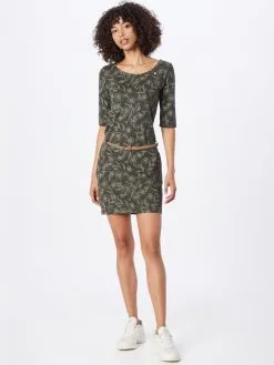 Ragwear Jerseyjurken Jurk TANYA Dames Kaki -Ragwear Verkoop fa33e777c30fcd1b8bca16bbad9c23eb