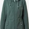 Ragwear Tussenjassen Tussenjas YAGUAR Dames Smaragd