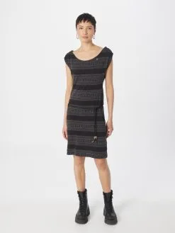 Ragwear Jerseyjurken Jurk CHEGO Dames Zwart -Ragwear Verkoop fbb28355e719fc94f8ba8614539b7c54