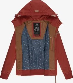 Ragwear Outdoor Jassen Functionele Jas Jotty Dames Karmijnrood -Ragwear Verkoop fc468ccaaa89867a90a9e5633316cb8c