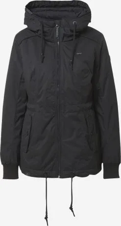Ragwear Parkas Tussenparka DANKKA Dames Zwart
