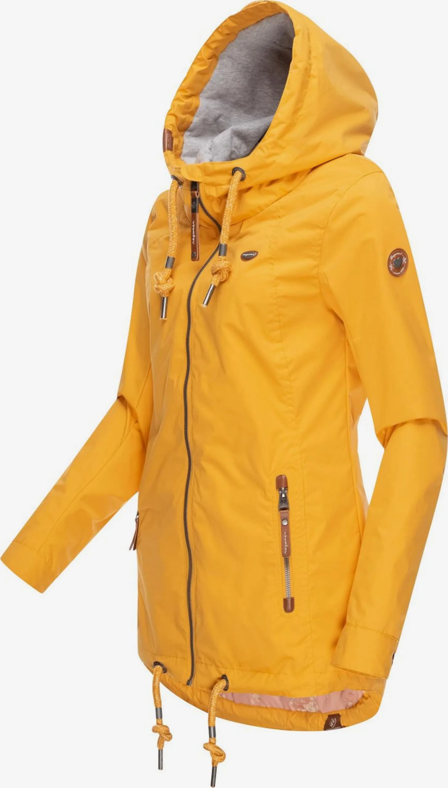 Ragwear Outdoor Jassen Functionele Jas Zuzka Dames Geel 2 Ragwear Outdoor Jassen Functionele Jas Zuzka Dames Geel - Image 2