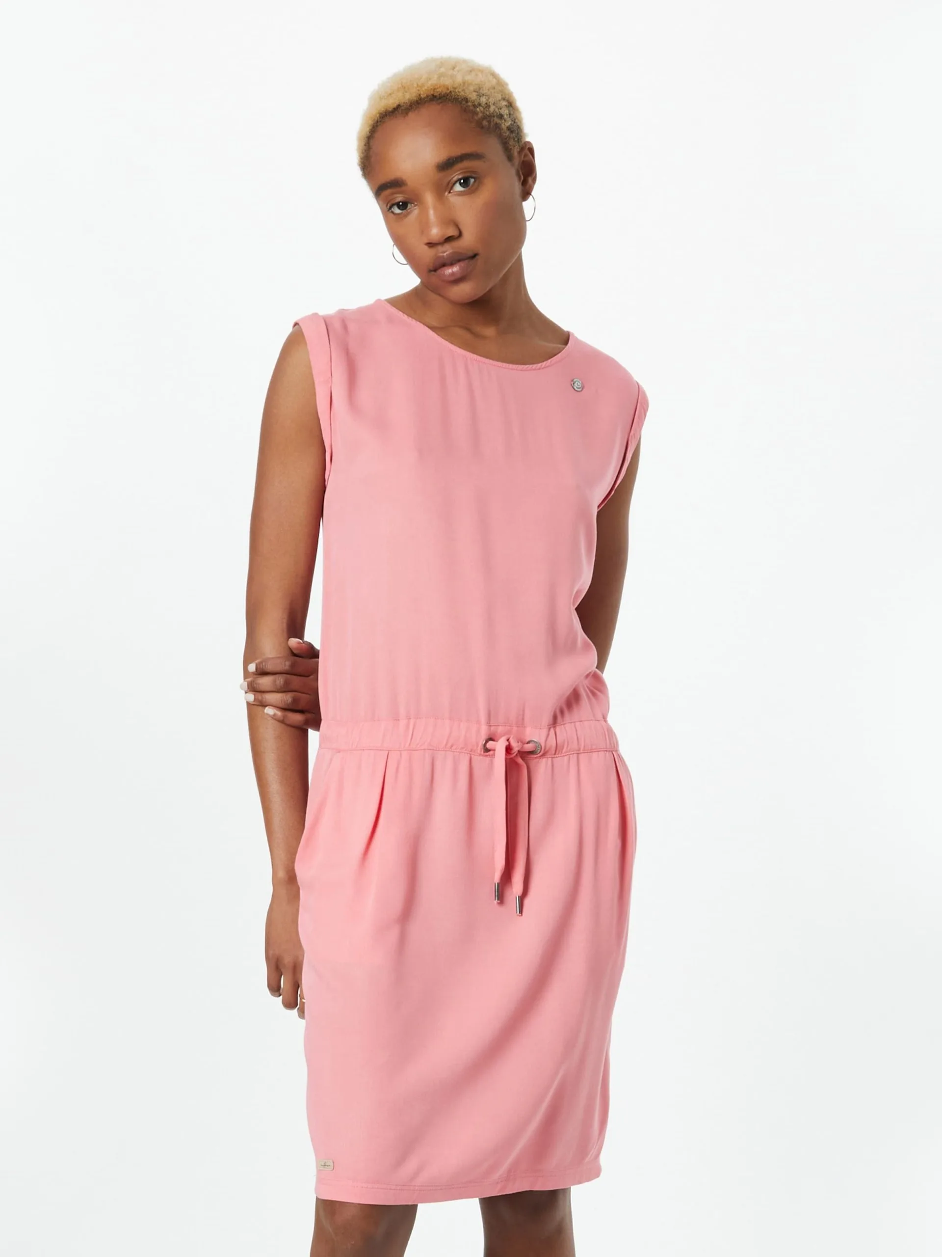 Ragwear Jerseyjurken Jurk MASCARPONE Dames Koraal 3 Ragwear Jerseyjurken Jurk MASCARPONE Dames Koraal - Image 3