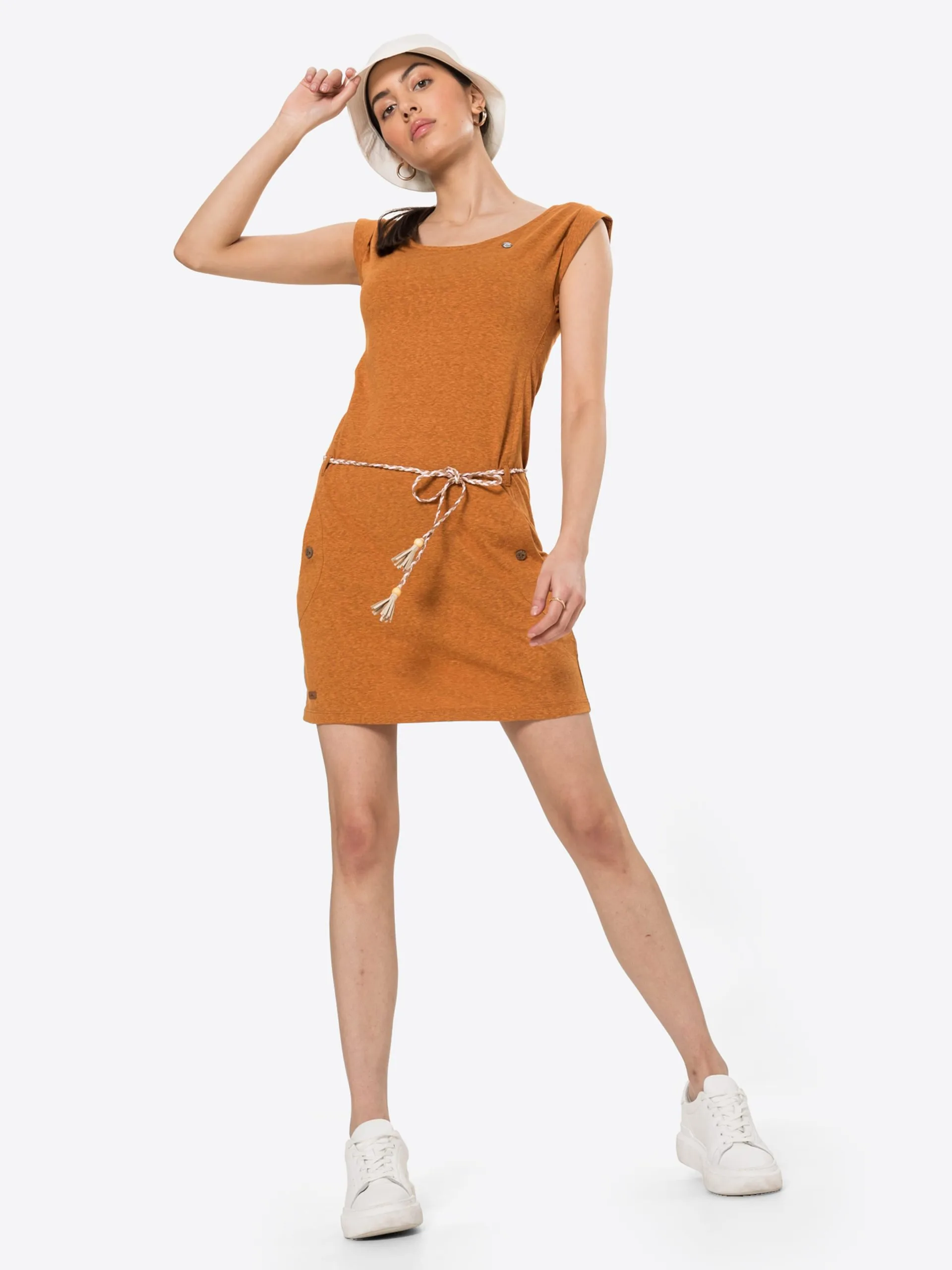 Ragwear Zomerjurken Zomerjurk Tag Dames Bruin 4 Ragwear Zomerjurken Zomerjurk Tag Dames Bruin - Image 4